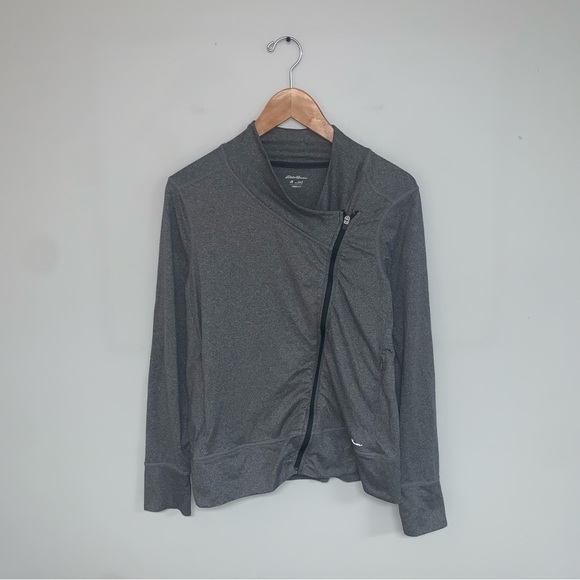 Eddie Bauer Sweater Women’s‎ Size Small Grey Resolution 360 Zipper Jacket - Picture 2 of 10